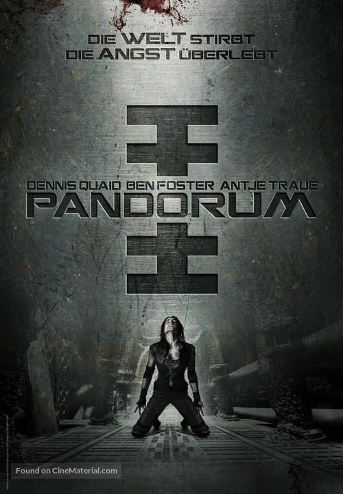 Pandorum - German Movie Poster