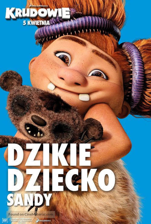 The Croods - Polish Movie Poster