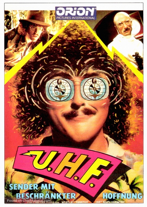 UHF - German Movie Poster