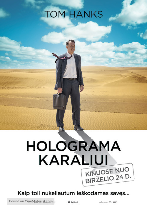 A Hologram for the King - Lithuanian Movie Poster