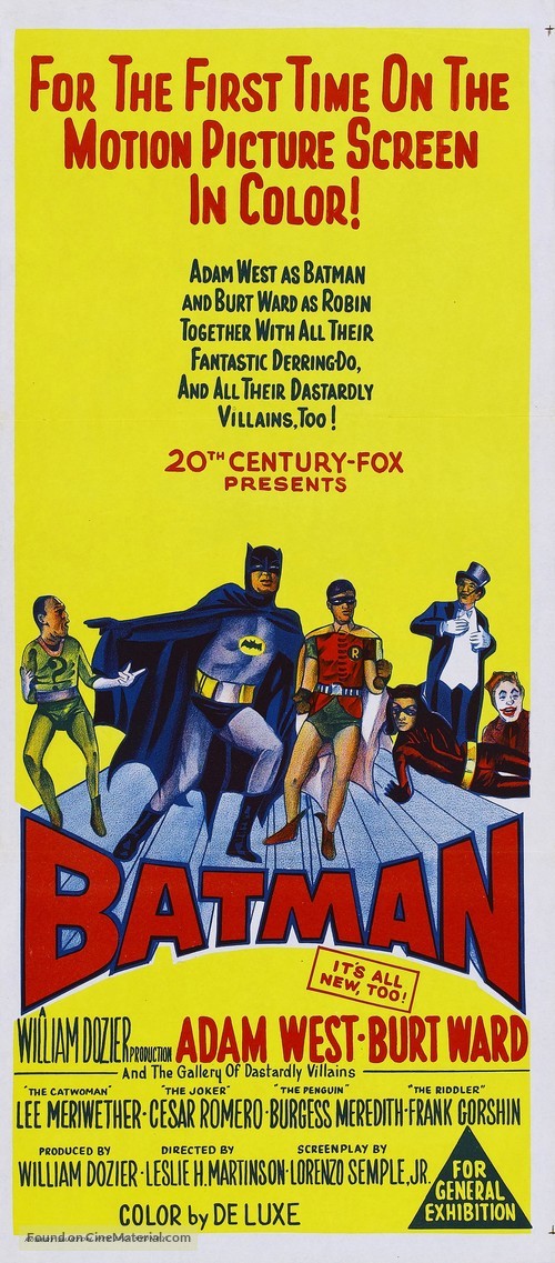 Batman - Australian Movie Poster