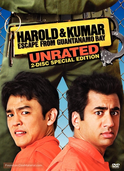 Harold &amp; Kumar Escape from Guantanamo Bay - Movie Cover