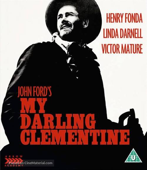 My Darling Clementine - British Blu-Ray movie cover