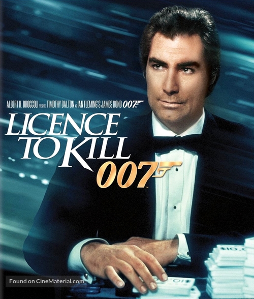 Licence To Kill - Blu-Ray movie cover