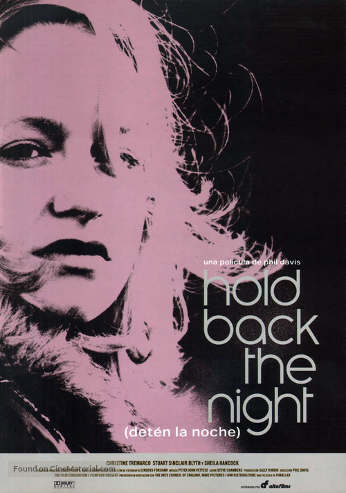 Hold Back the Night - Spanish Movie Poster