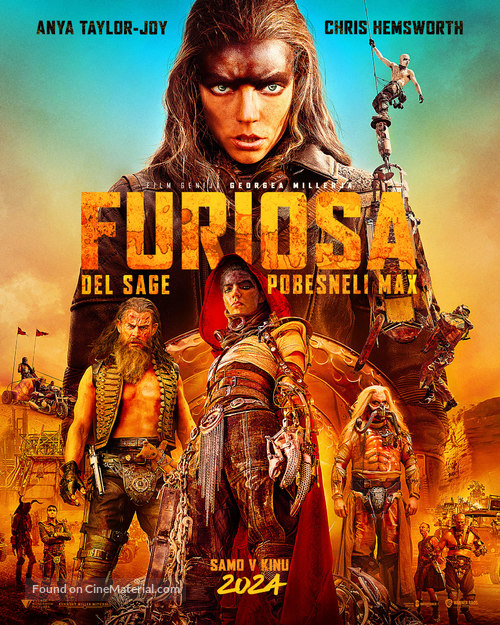 Furiosa: A Mad Max Saga - Slovenian Movie Poster