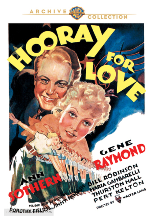 Hooray for Love - DVD movie cover