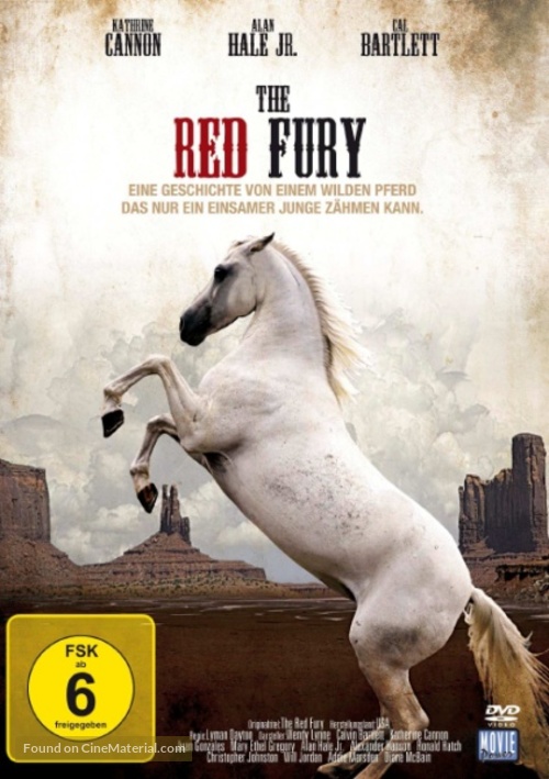 The Red Fury - German Movie Cover