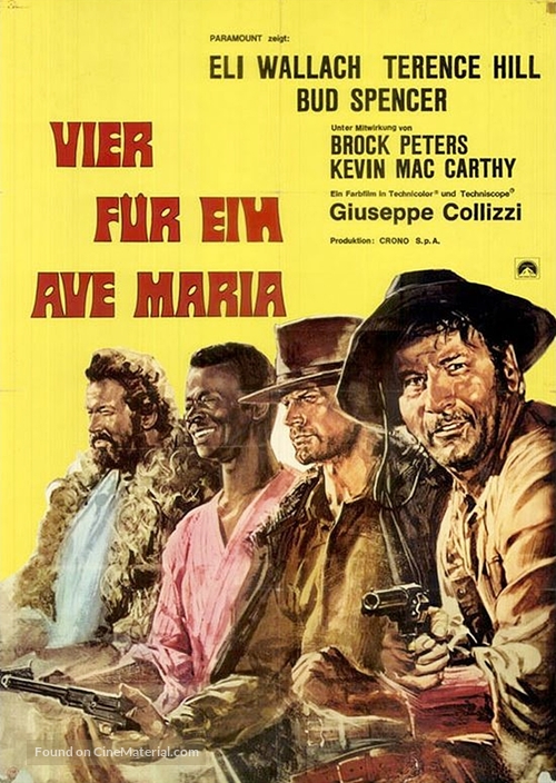 I quattro dell&#039;Ave Maria - German Movie Poster