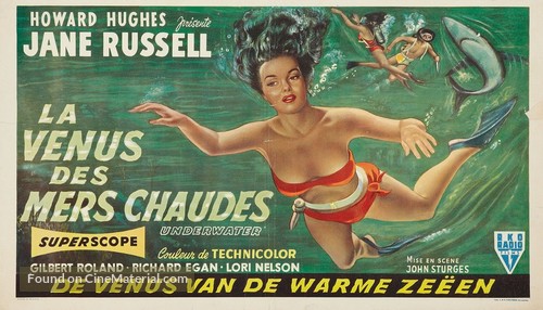 Underwater! - Belgian Movie Poster