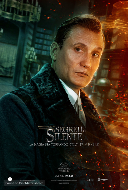 Fantastic Beasts: The Secrets of Dumbledore - Italian Movie Poster