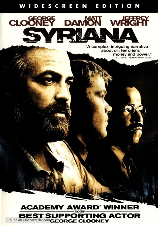 Syriana - DVD movie cover