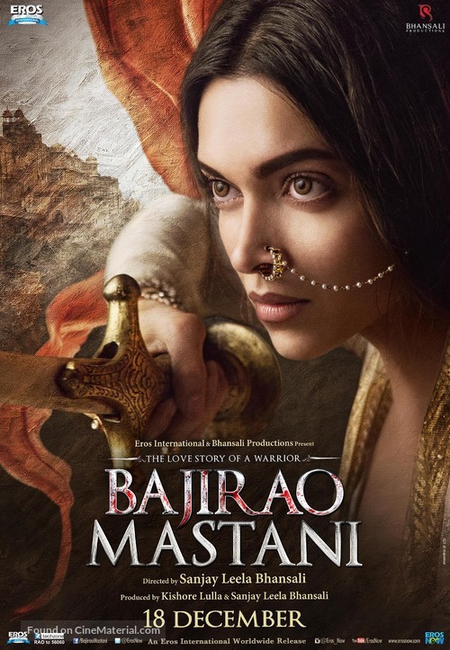 Bajirao Mastani - Indian Movie Poster