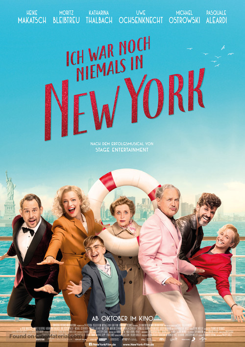Ich war noch niemals in New York - German Movie Poster