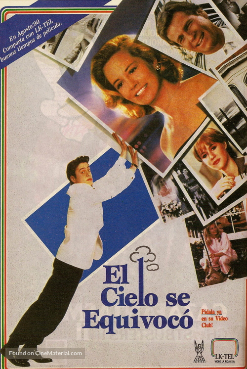 Chances Are - Argentinian Video release movie poster