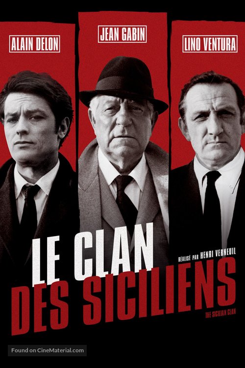 Le clan des Siciliens - French Movie Cover