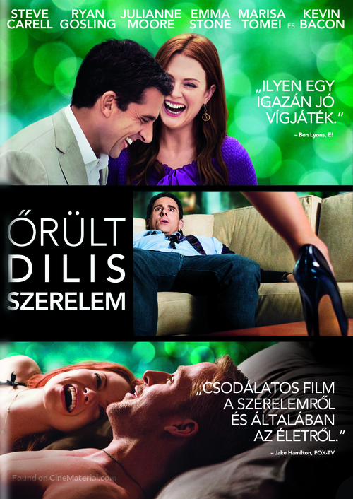 Crazy, Stupid, Love. - Hungarian DVD movie cover