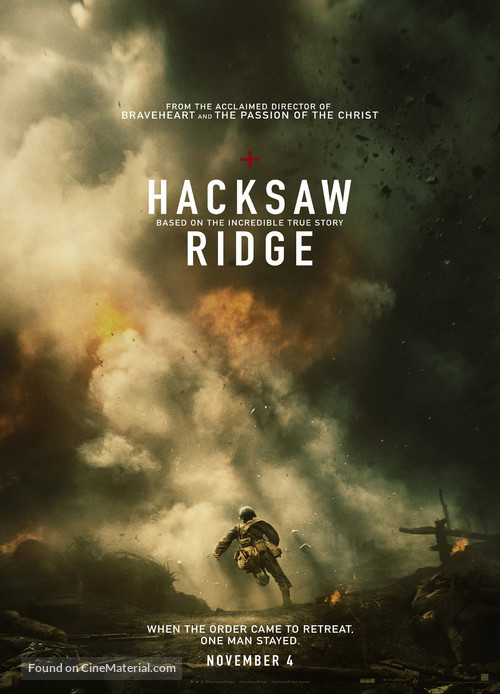 Hacksaw Ridge - Teaser movie poster