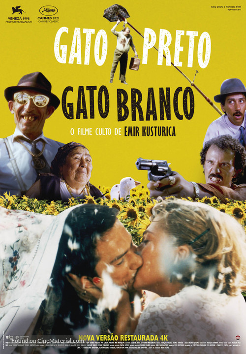 Crna macka, beli macor - Portuguese Movie Poster