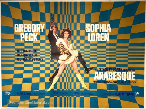 Arabesque - British Movie Poster