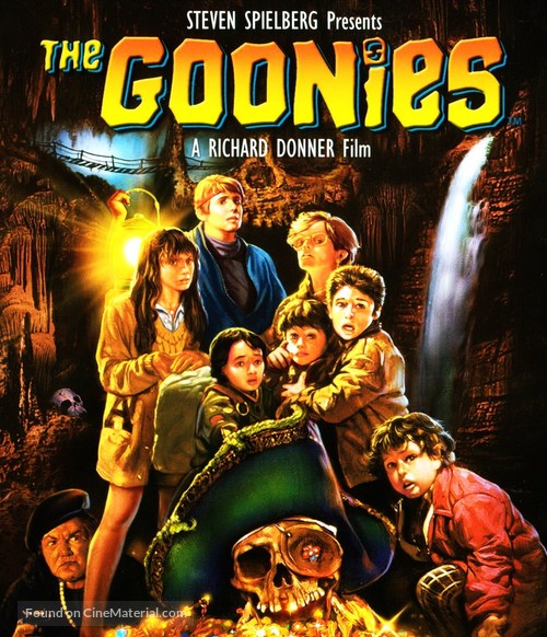 The Goonies - Blu-Ray movie cover