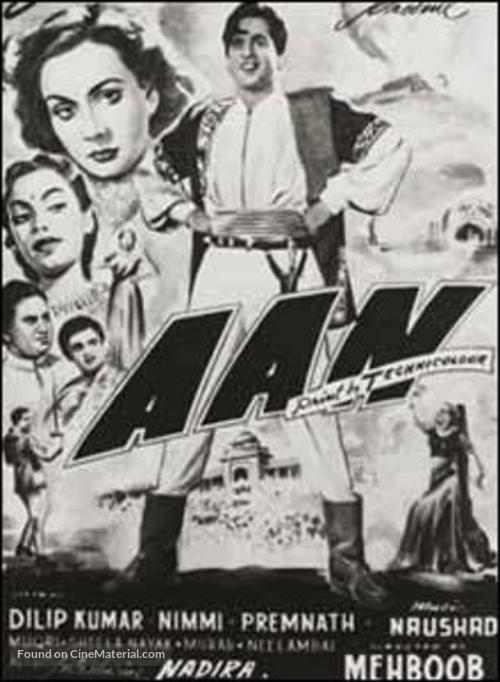 Aan - Indian Movie Poster