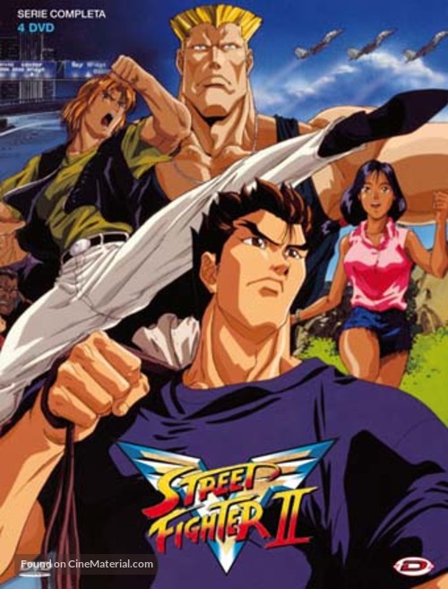 &quot;Street Fighter II: V&quot; - Spanish DVD movie cover