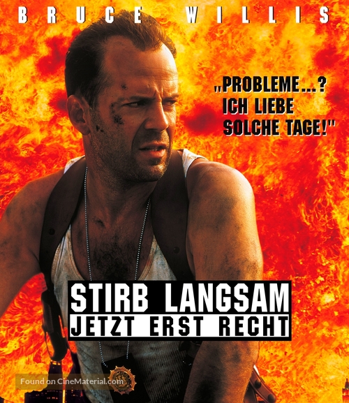 Die Hard: With a Vengeance - German Blu-Ray movie cover