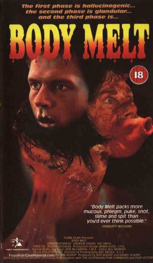 Body Melt - British VHS movie cover