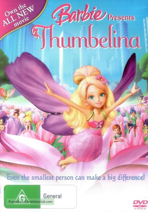 Barbie Presents: Thumbelina - Australian Movie Cover