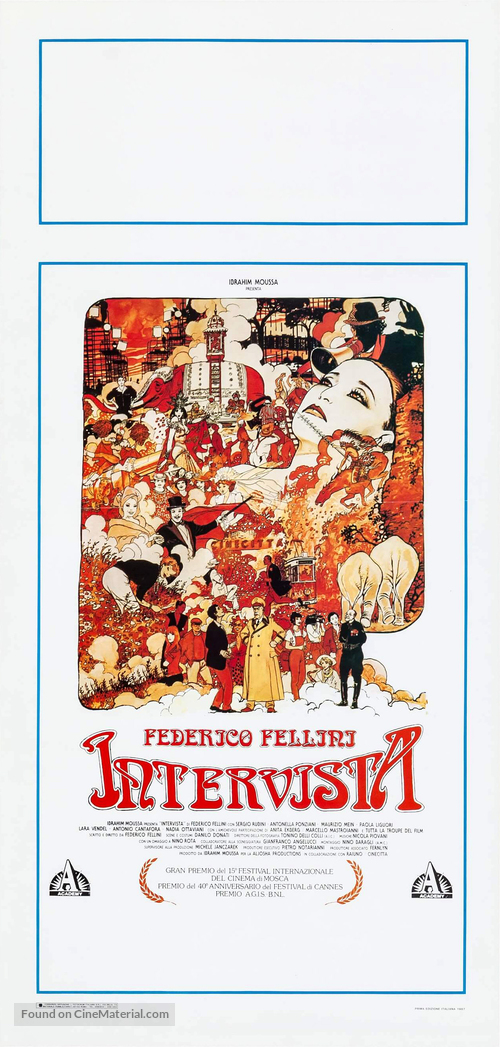 Intervista - Italian Movie Poster