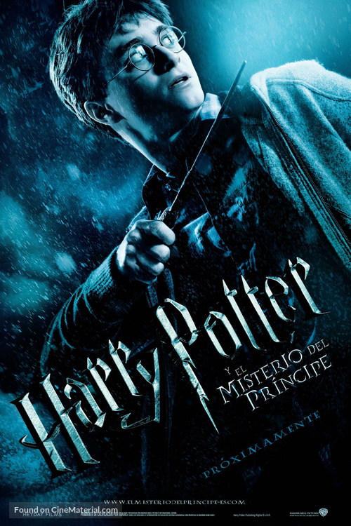 Harry Potter and the Half-Blood Prince - Spanish Movie Poster