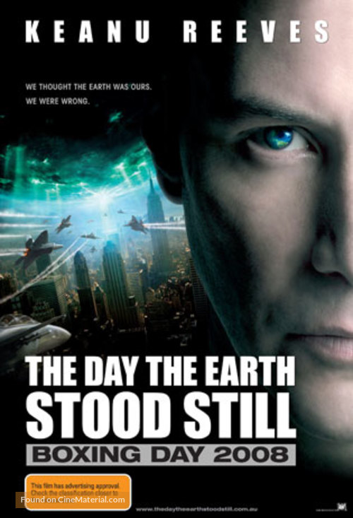 The Day the Earth Stood Still - Australian Movie Poster