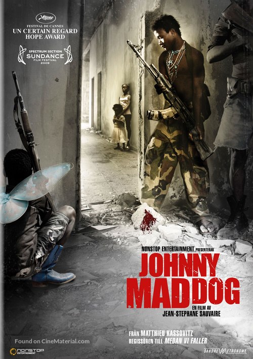 Johnny Mad Dog - Swedish DVD movie cover