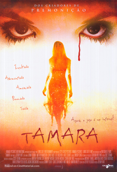 Tamara - Brazilian Movie Poster