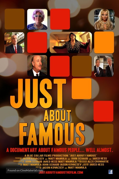 Just About Famous - Movie Poster