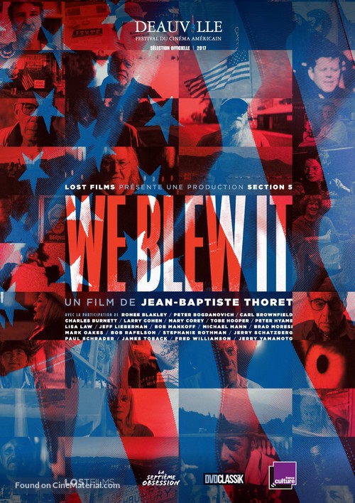 We Blew It - French Movie Poster