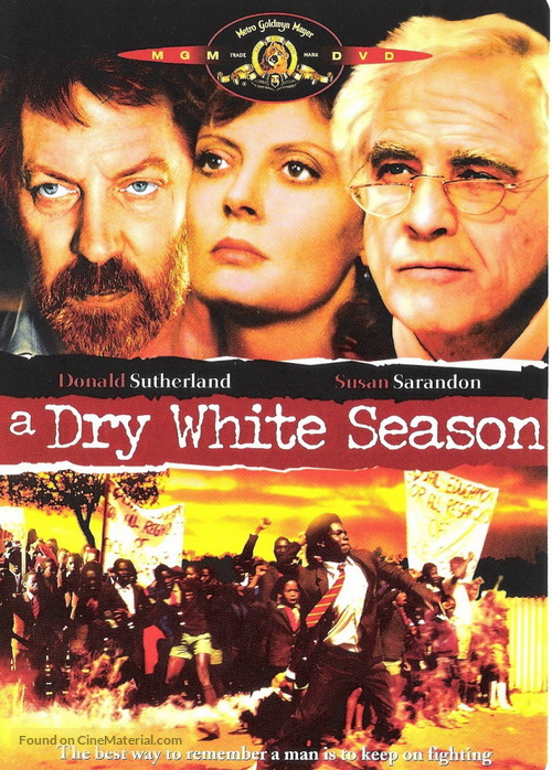 A Dry White Season - DVD movie cover