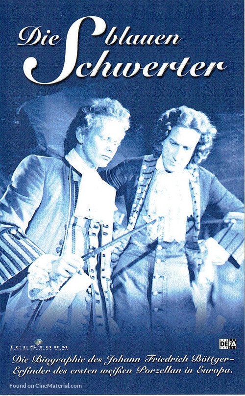 Blauen Schwerter, Die - German VHS movie cover