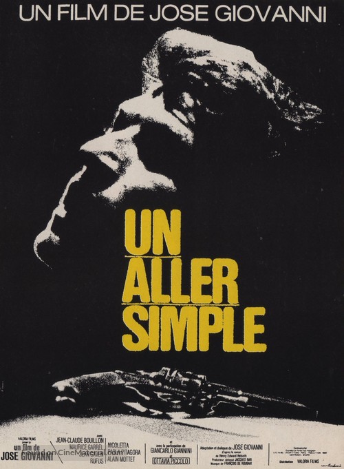 Un aller simple - French Movie Poster