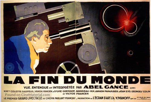 La fin du monde - French Movie Poster