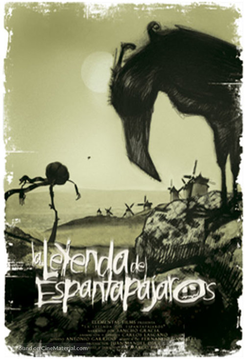 La leyenda del espantap&aacute;jaros - Spanish Movie Poster