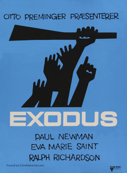 Exodus - Danish Movie Poster