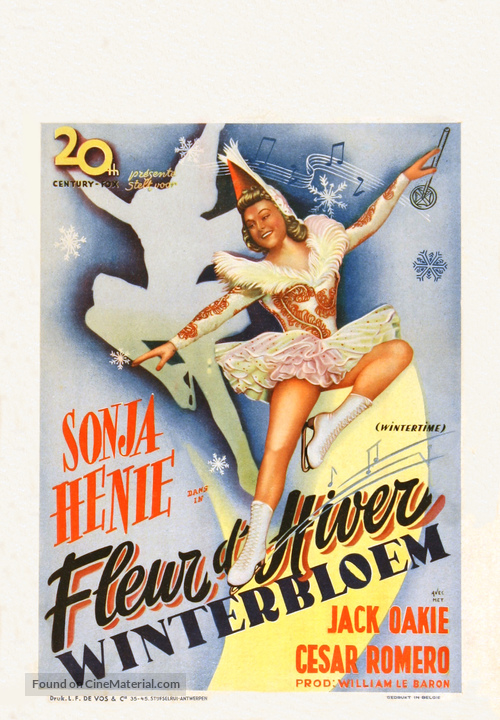 Wintertime - Belgian Movie Poster
