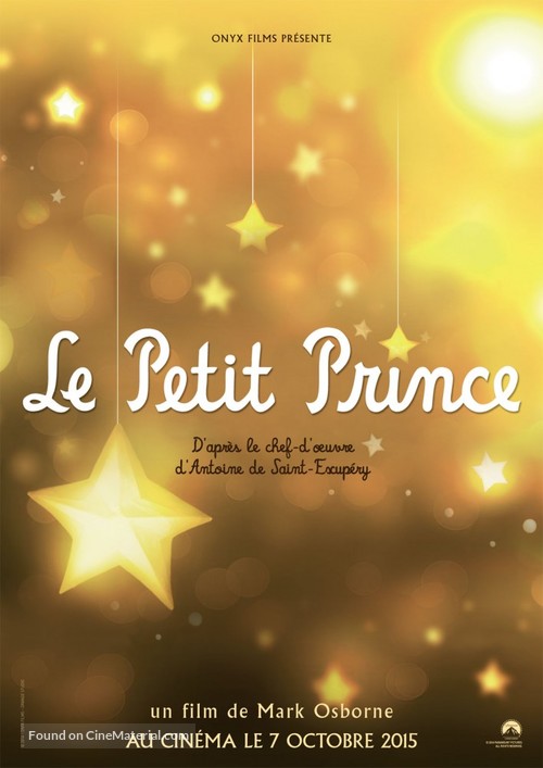 The Little Prince - French Movie Poster