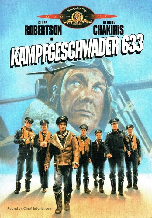 633 Squadron - German DVD movie cover