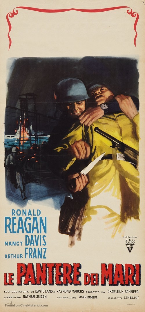 Hellcats of the Navy - Italian Movie Poster