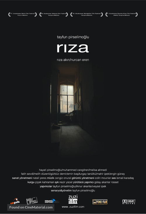 Riza - Turkish poster