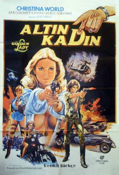 The Golden Lady - Turkish Movie Poster