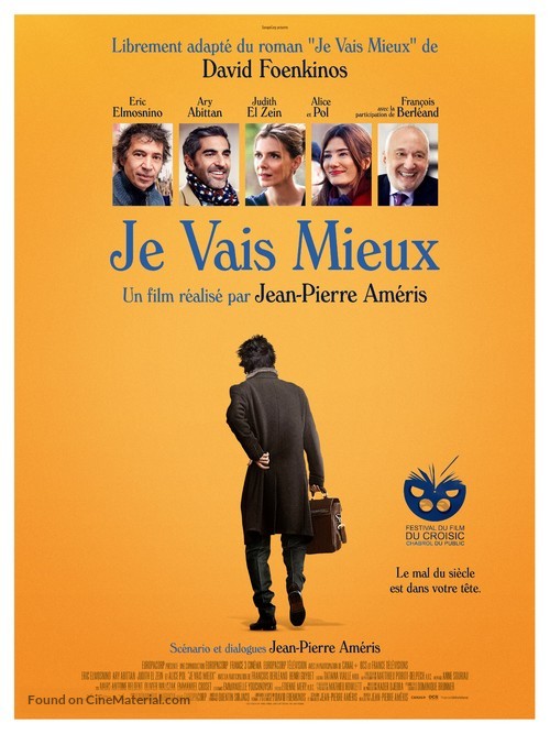 Je vais mieux - French Movie Poster